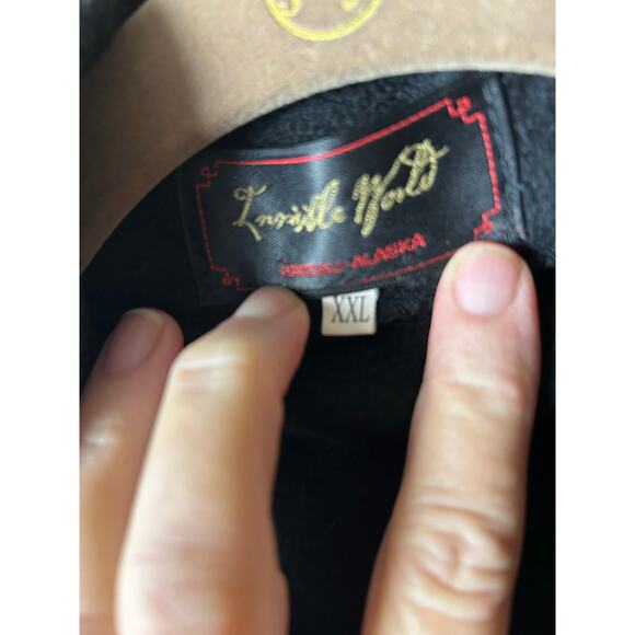 Fleece vest XXL invisible world, Juno, Alaska silk art to wear - Picture 7 of 10